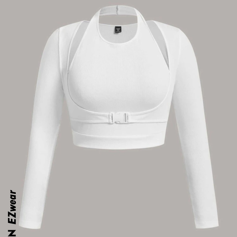 White SHEIN blouse
